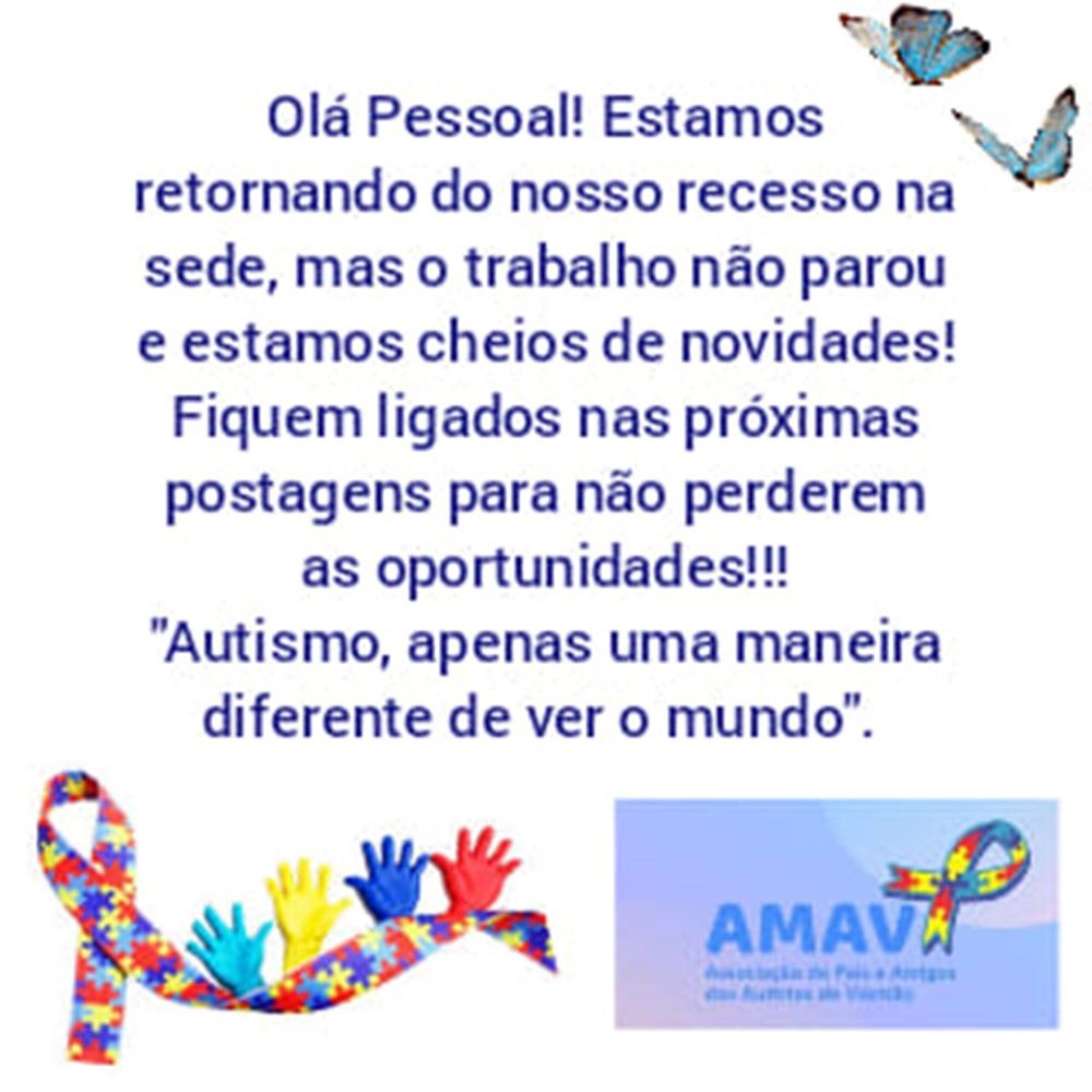 Retorno das atividades